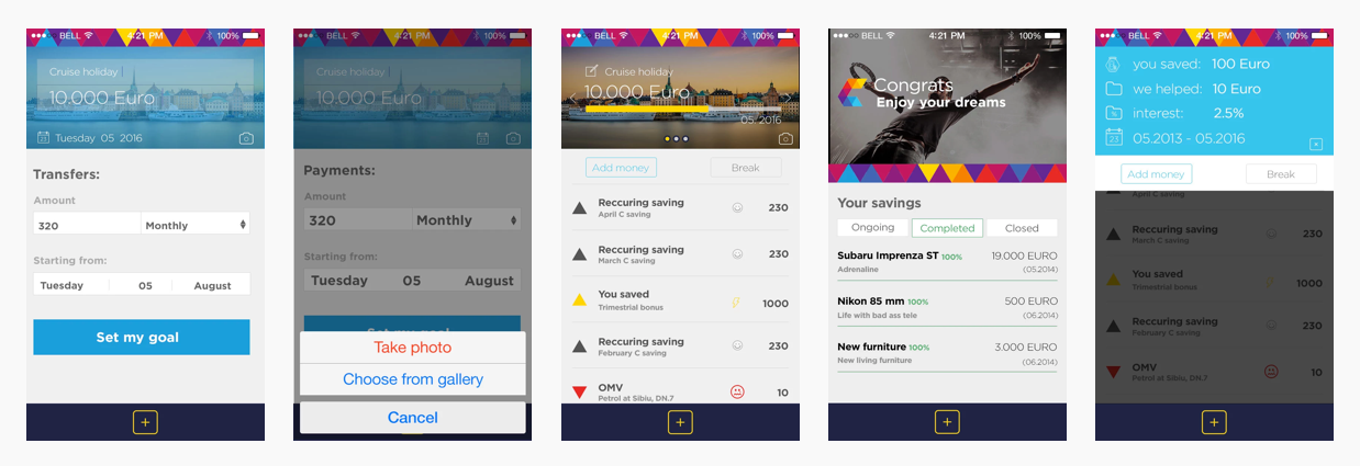mobile banking app