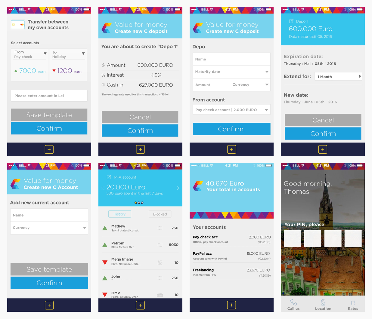 mobile banking app